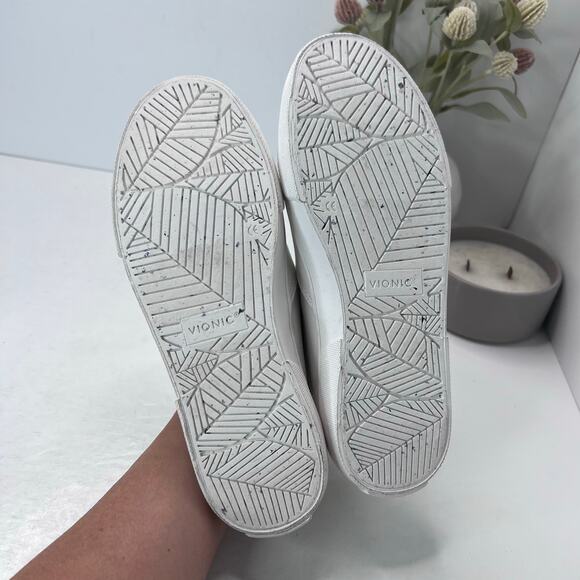 Vionic Oasis Lace Up Canvas Comfort Lifestyle Casual Shoes White Women's US 6.5 - Picture 8 of 9